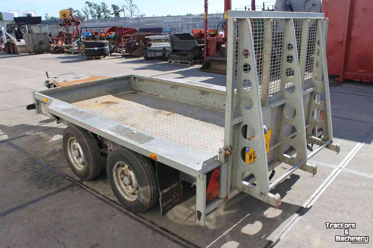 Low loader / Semi trailer Ifor Williams GX105 auto aanhanger machinetransporter oprijwagen aanhangwagen