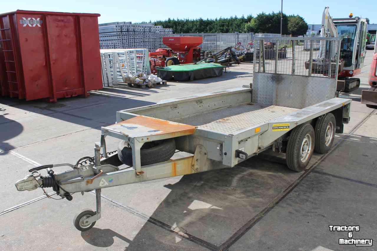 Car trailer up to 3500 Kg Ifor Williams GX105 auto aanhanger machinetransporter oprijwagen aanhangwagen