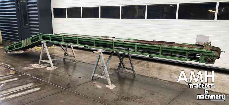 Conveyor  6600X540 MM TRANSPORTBAND VLAKKE BAND FLAT BELT CONVEYOR BELT FLACHBAND FÖRDERBAND