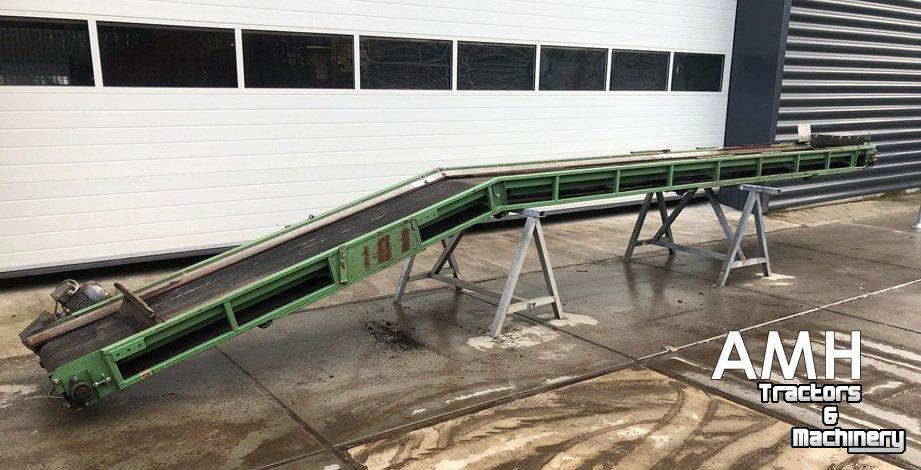 Conveyor  6600X540 TRANSPORTBAND VLAKKE BAND FLAT BELT CONVEYOR BELT FLACHBAND FÖRDERBAND