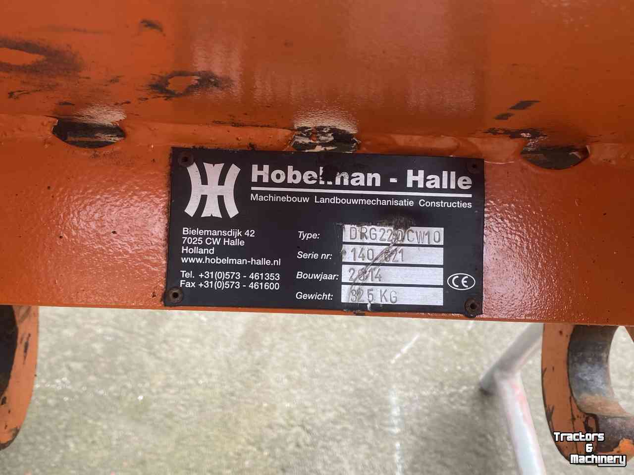 Mowing bucket Hobelman Herder draaikantelgiek maaikorf
