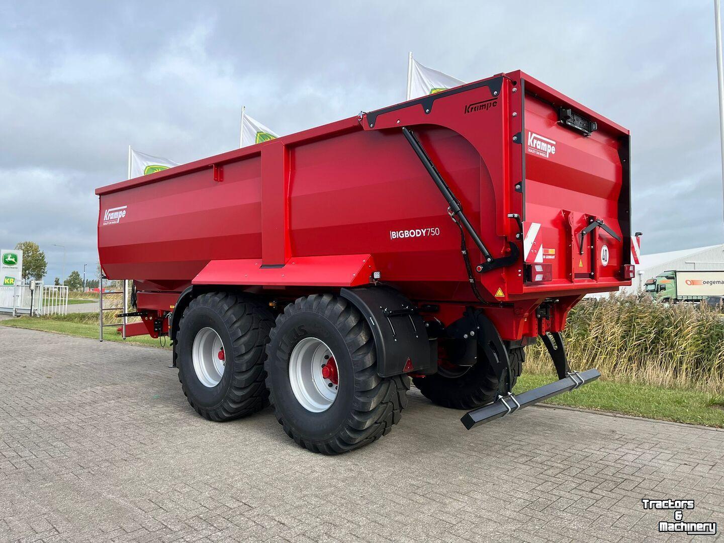 Dumptrailer Krampe Big Body 750