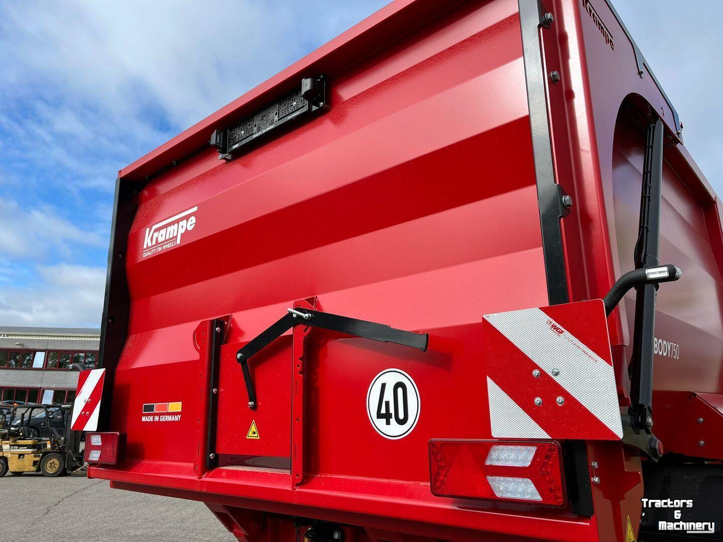 Dumptrailer Krampe Big Body 750