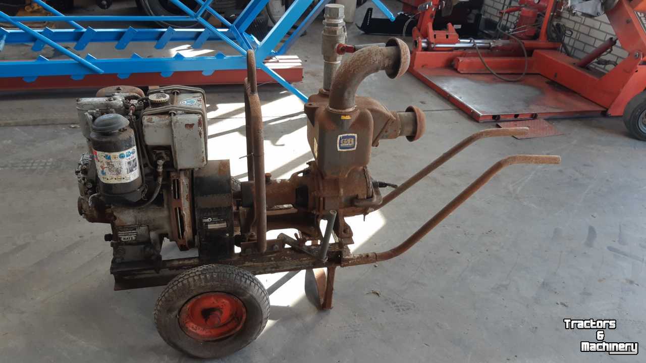Stationary engine/pump set Hatz waterpomp / stationaire waterpompset