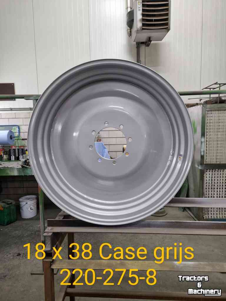 Wheels, Tyres, Rims & Dual spacers Case 18X38