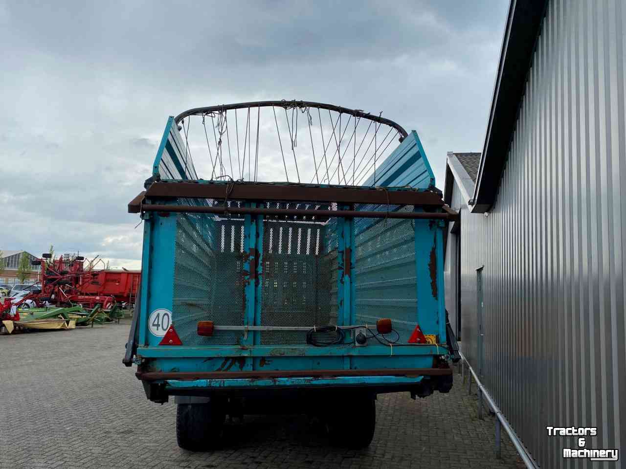 Self-loading wagon Mengele Rotant LW 745 Opraapwagen