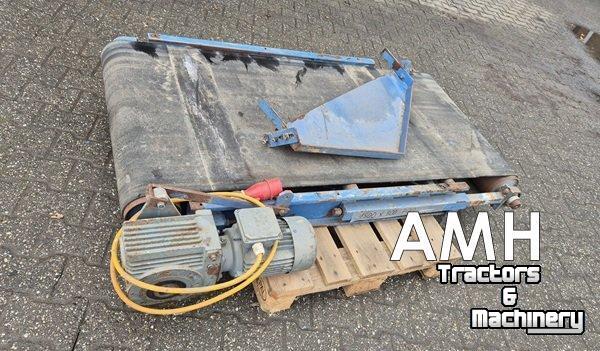 Conveyor  1500X800 TRANSPORTBAND VLAKKE BAND FLAT BELT CONVEYOR BELT FLACHBAND FÖRDERBAND