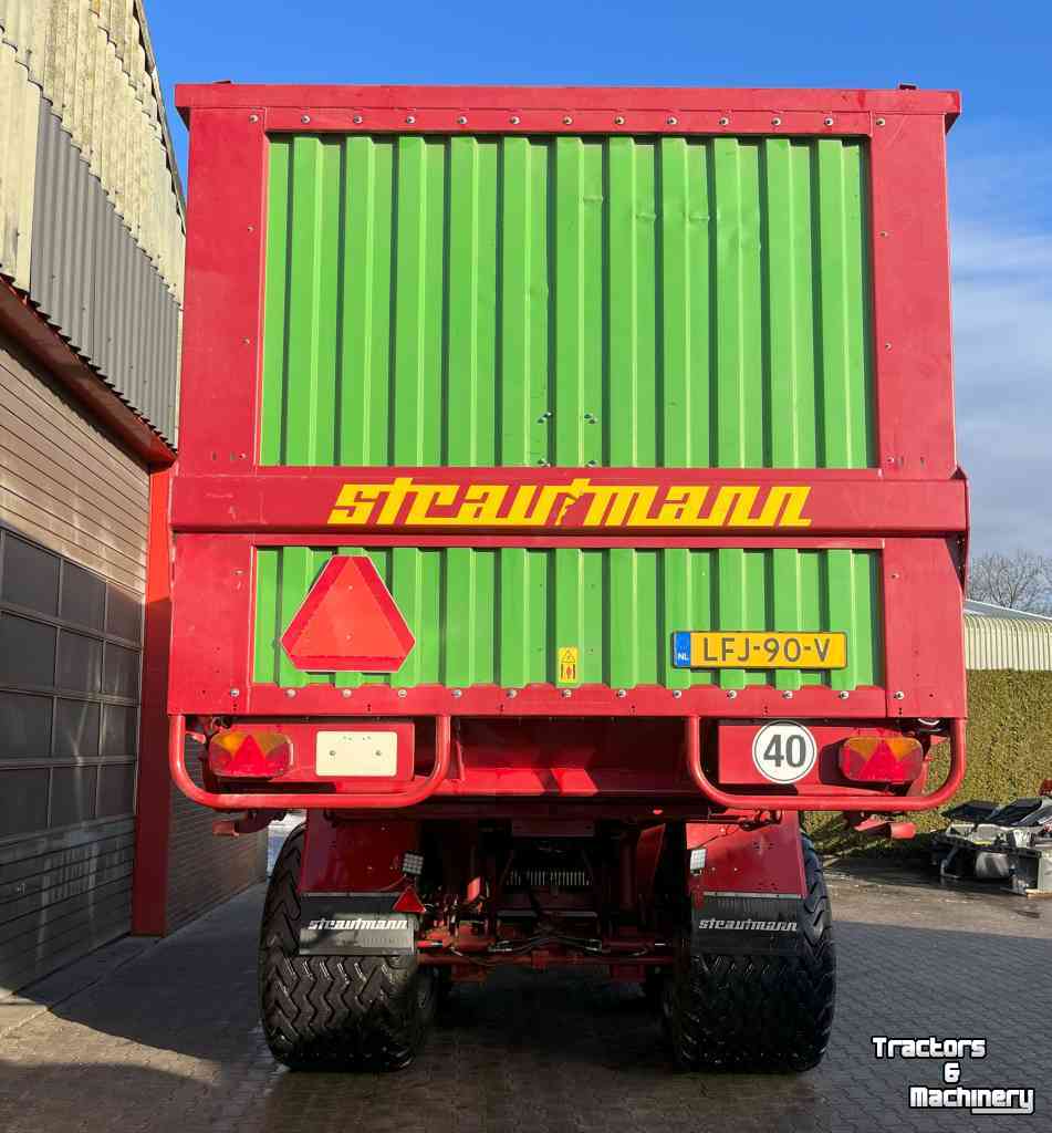 Self-loading wagon Strautmann Giga Vitesse III DUO Plus opraapwagen, ladewagen, weidebouwmachines