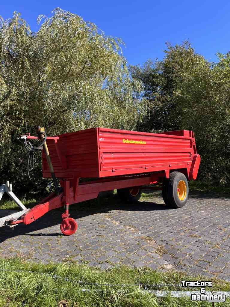 Manure spreader Schuitemaker 7 ton