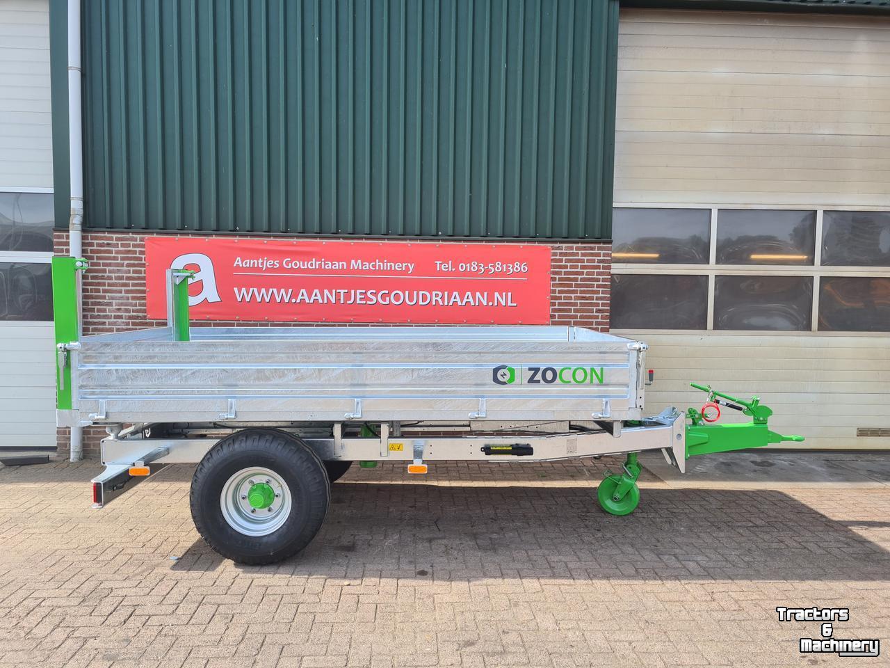 Dumptrailer Zocon Kipper Z045 EU (COC)