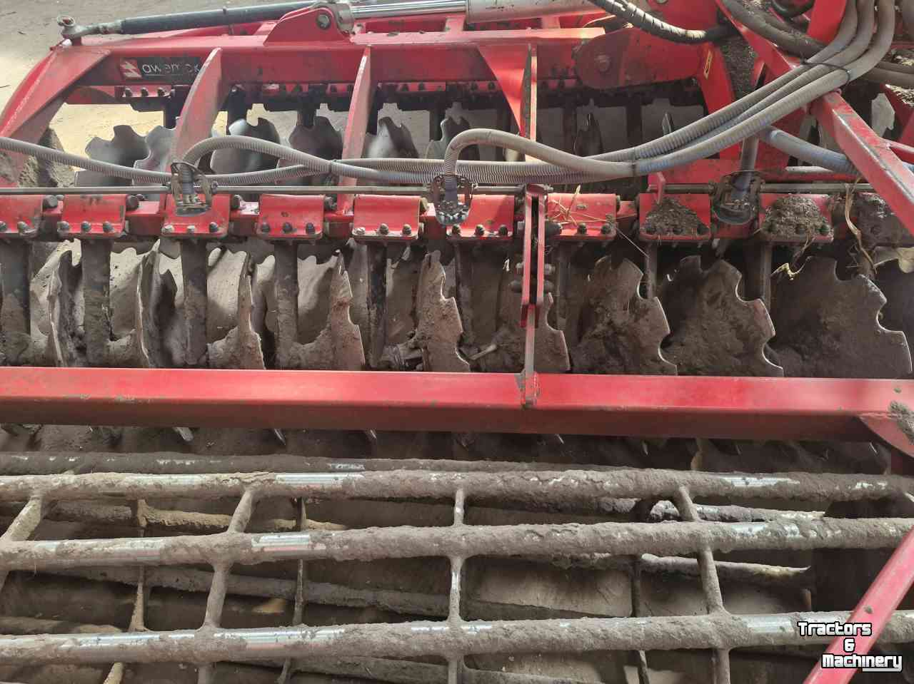 Disc harrow Awemak Schijveneg 5 meter gedragen grondbewerking