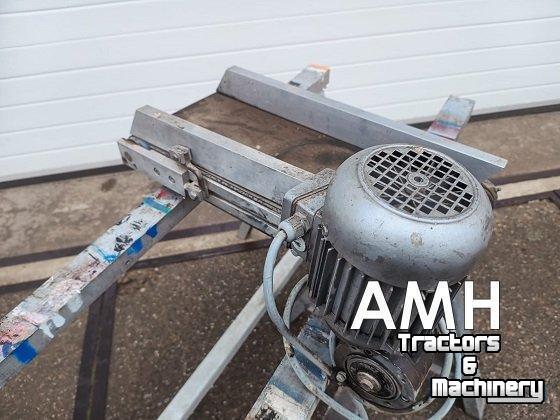 Conveyor  Vlakke band 580x250 TRANSPORTBAND VLAKKE BAND FLAT BELT CONVEYOR BELT FLACHBAND FÖRDERBAND