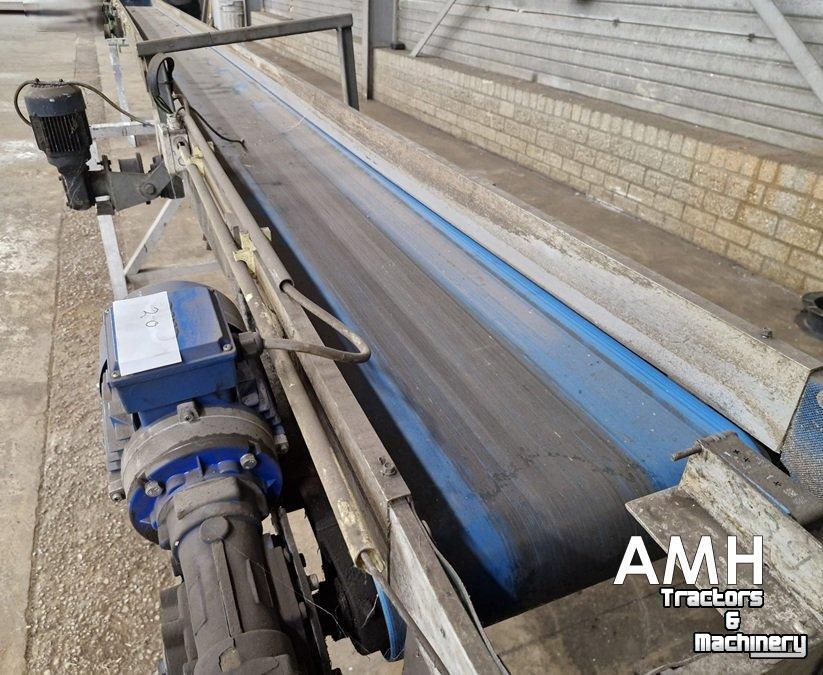 Conveyor  8500X420 TRANSPORTBAND VLAKKE BAND FLAT BELT CONVEYOR BELT FLACHBAND FÖRDERBAND