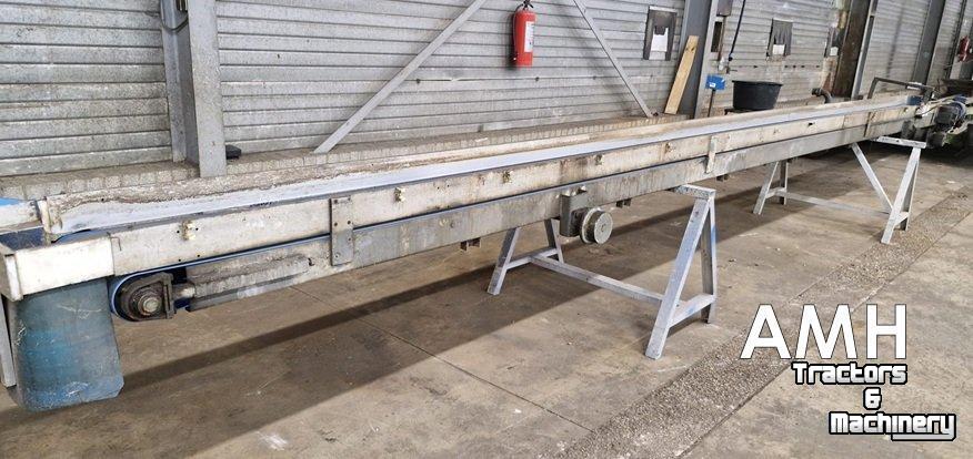 Conveyor  8500X420 TRANSPORTBAND VLAKKE BAND FLAT BELT CONVEYOR BELT FLACHBAND FÖRDERBAND