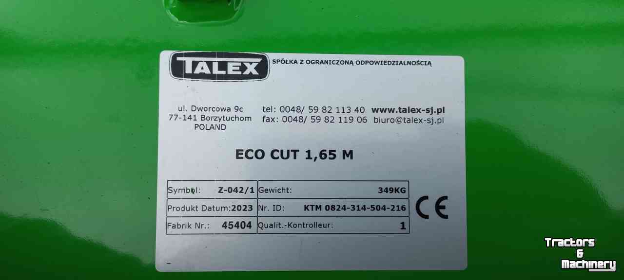 Mower Talex Eco cut 1.65