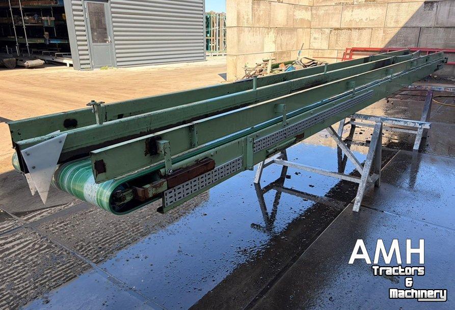 Conveyor  8000X730 2-sporenband, Dual-lane conveyor belt, Zweispuriges Förderband,
