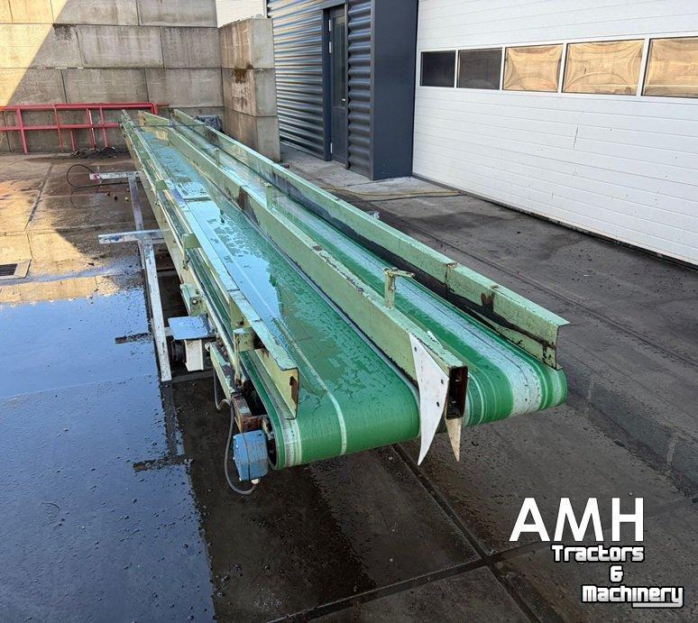 Conveyor  8000X730 2-sporenband, Dual-lane conveyor belt, Zweispuriges Förderband,