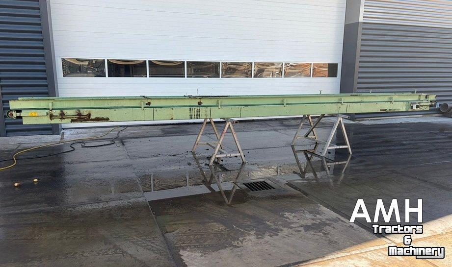 Conveyor  8000X730 2-sporenband, Dual-lane conveyor belt, Zweispuriges Förderband,