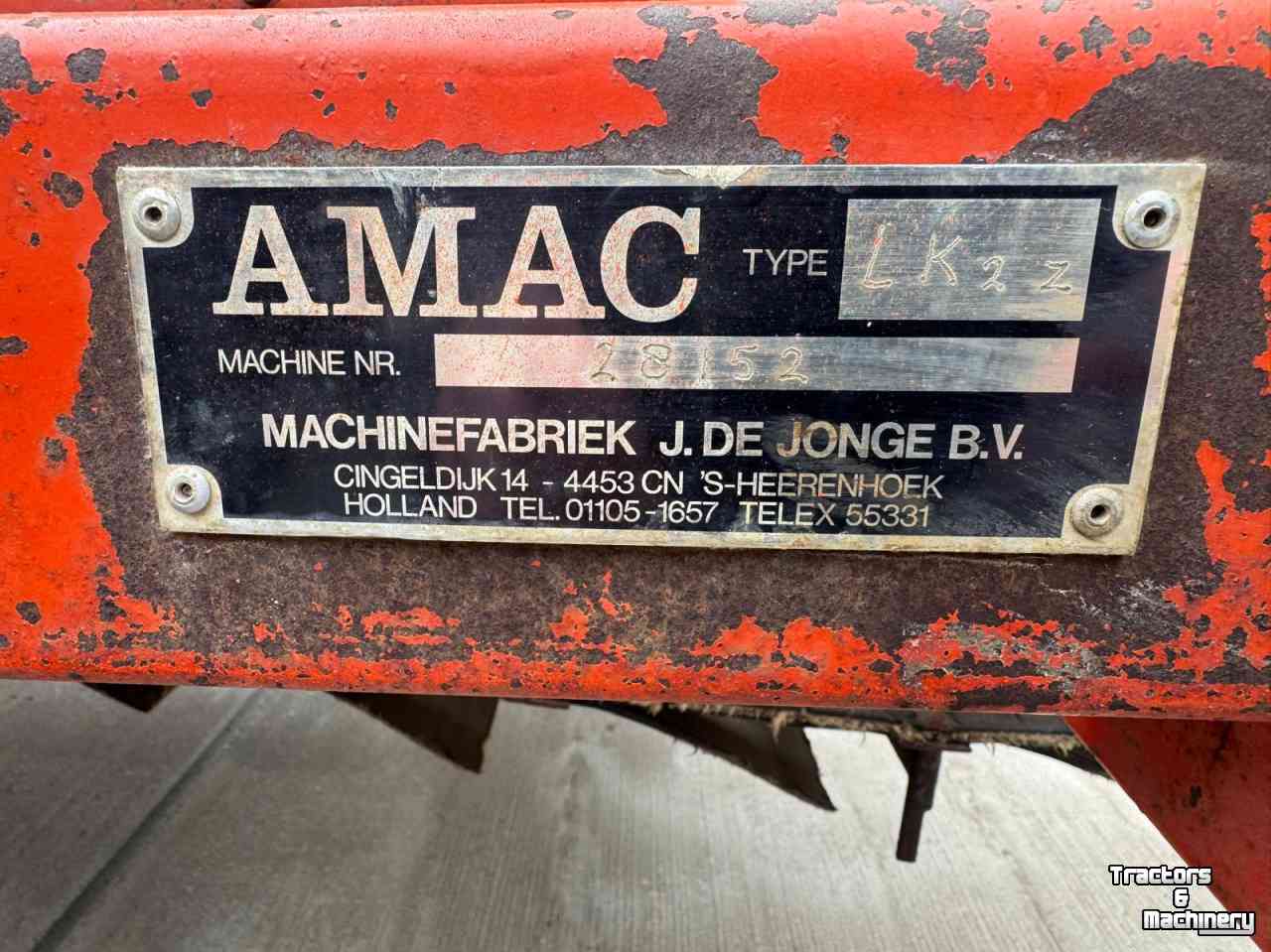 Haulm Topper Amac LK2Z