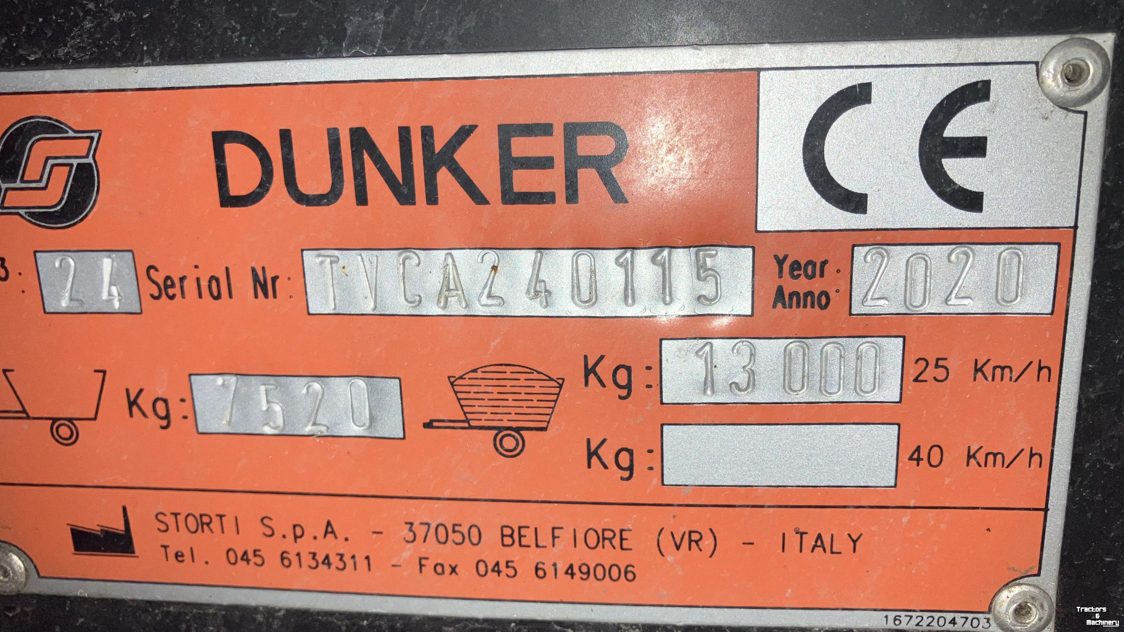 Feed mixer Storti Dunker T2 240