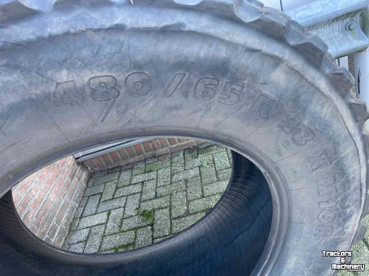 Wheels, Tyres, Rims & Dual spacers Michelin 480/65 R28