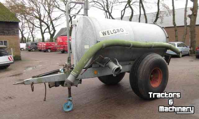 Slurry tank Welgro Mesttank / Giertank / Mesttransporttank 4500 Ltr