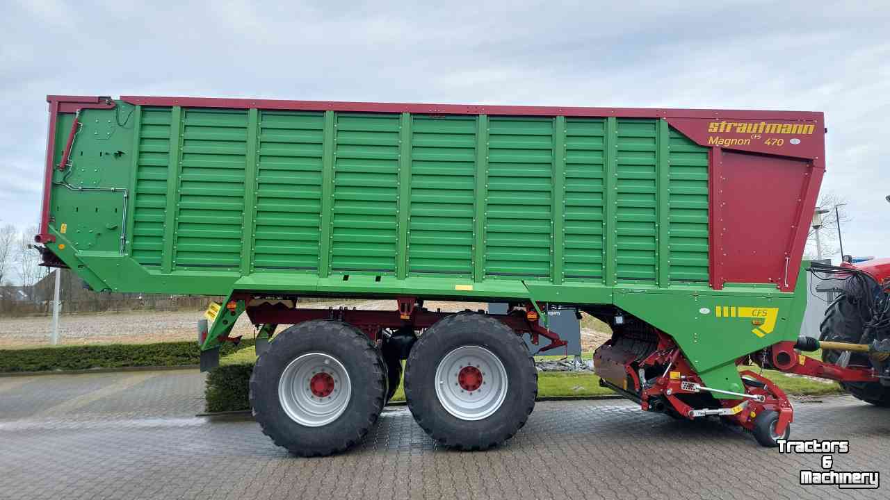 Self-loading wagon Strautmann MAGNON CFS 470