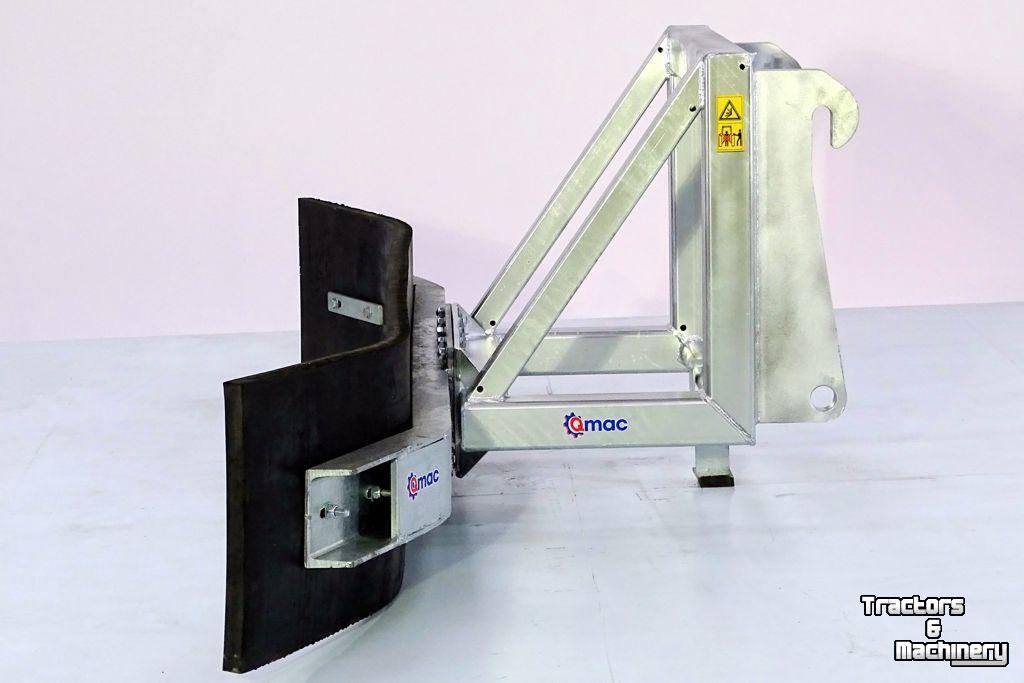 Rubber yard scraper Qmac 240 SCHUIF VAST ZETTELMEYER 402