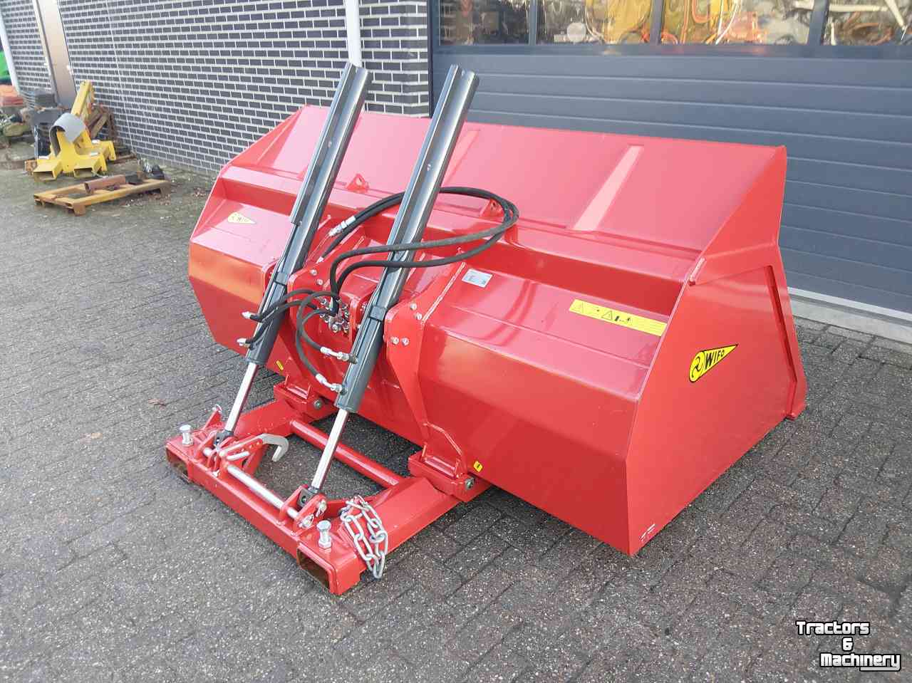 Loading bucket / Potato loading bucket Wifo HO-225-ZI Aardappelschepbak / Heftruckbak / Bulkbak