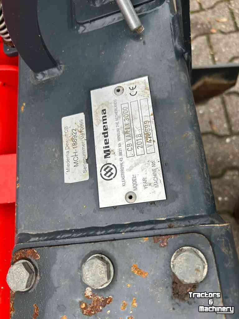 Rotary Tiller Miedema CB varix 3000