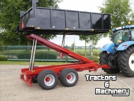 Dumptrailer Agomac Hoogkipper