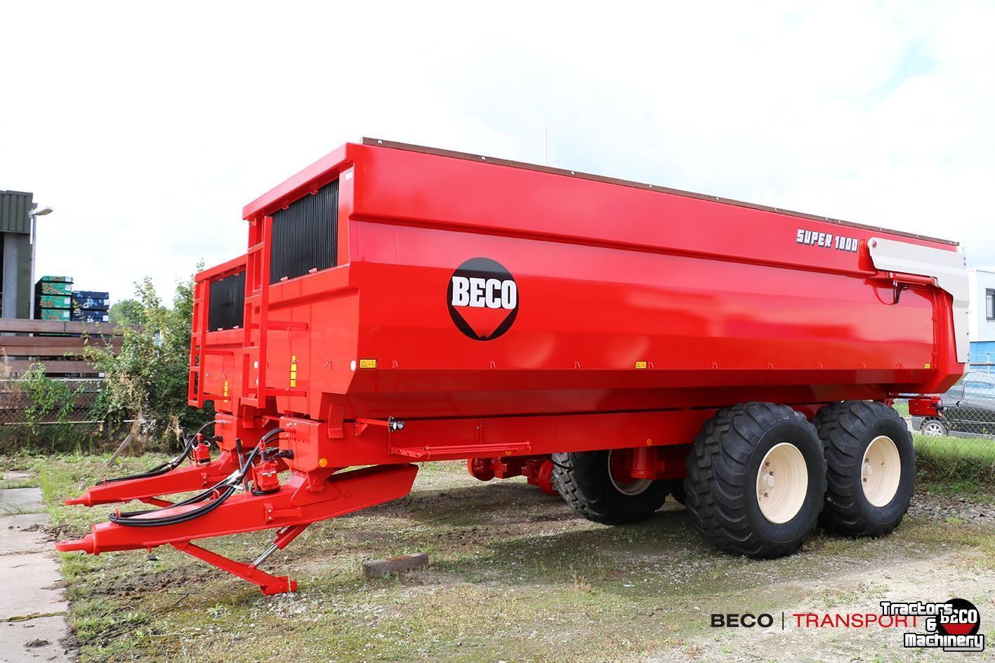 Dumptrailer Beco Landbouwkipwagens