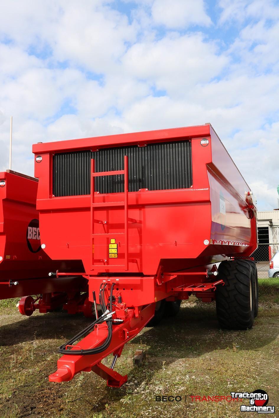 Dumptrailer Beco Landbouwkipwagens