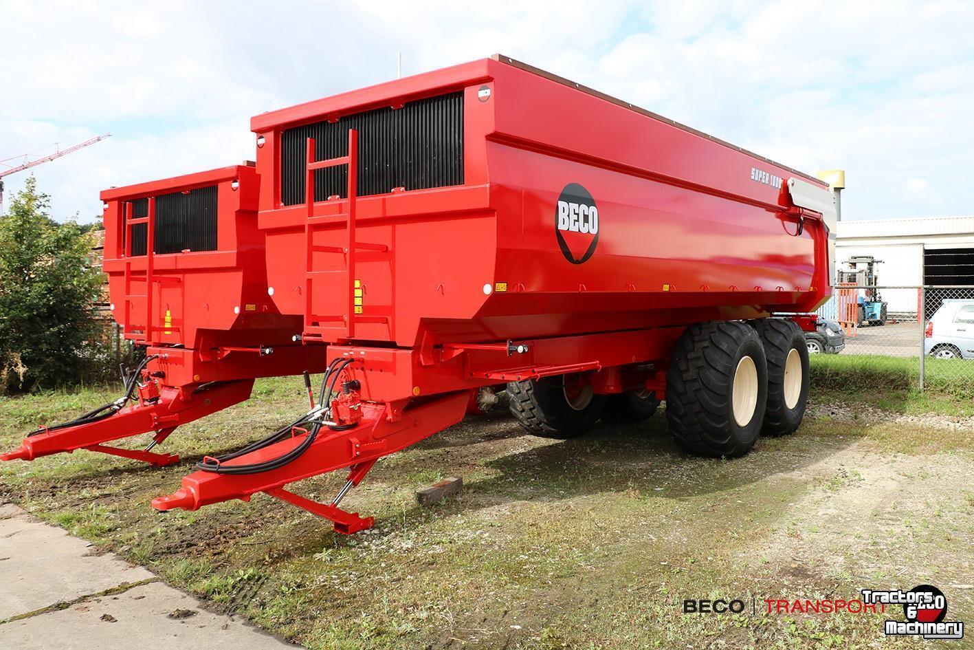 Dumptrailer Beco Landbouwkipwagens
