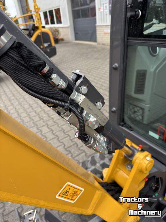 Excavator mobile XCMG XCMG minigraver lease €230 p/mnd Kubota