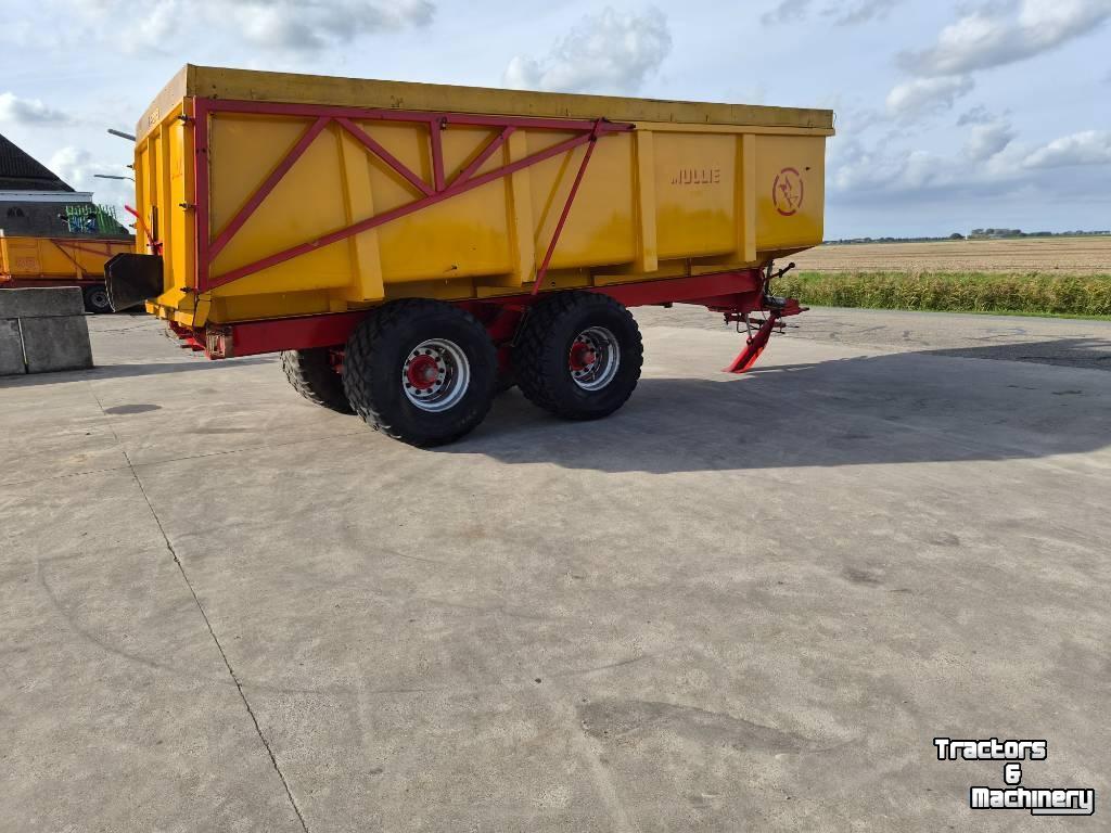 Dumptrailer Mullie T16,  16 tons kipper