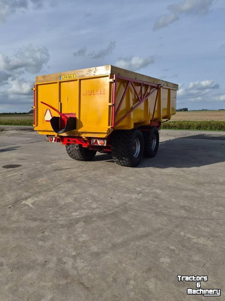 Dumptrailer Mullie T16,  16 tons kipper