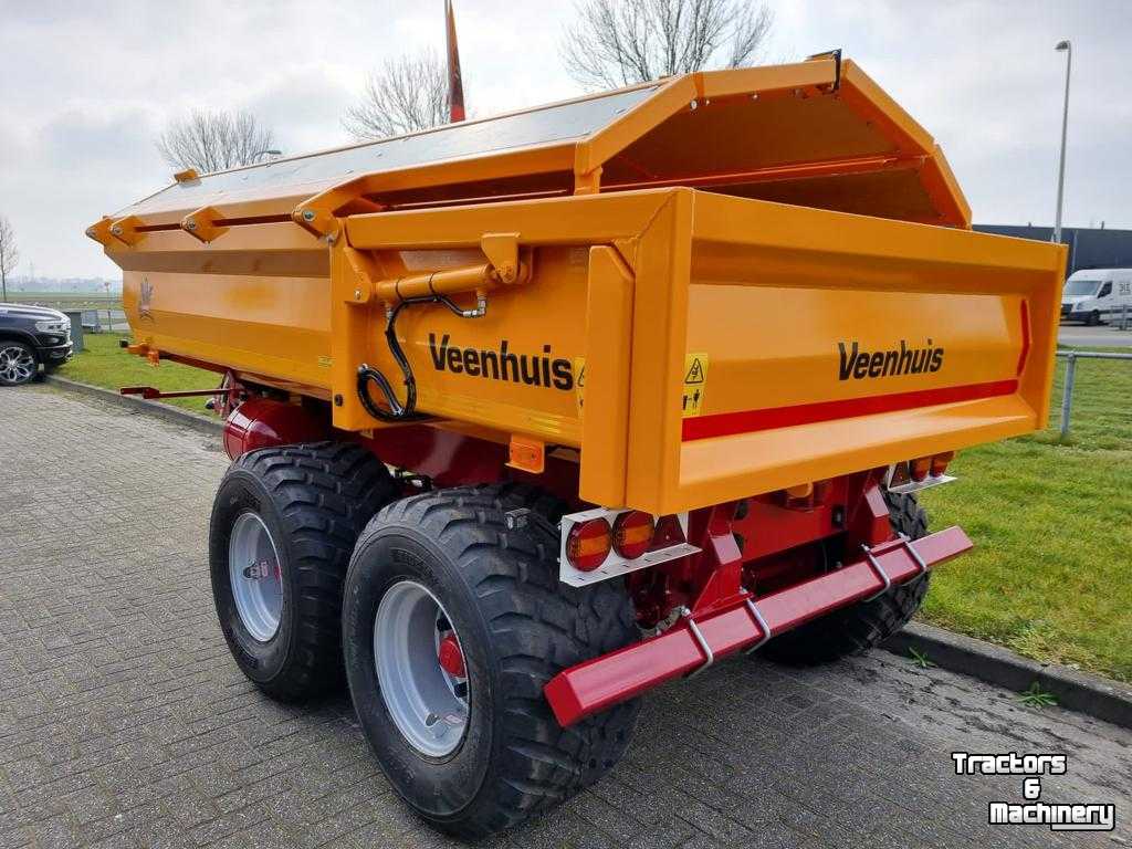 Dumptrailer Veenhuis Jan Veenhuis zandkipper JVZK 8000