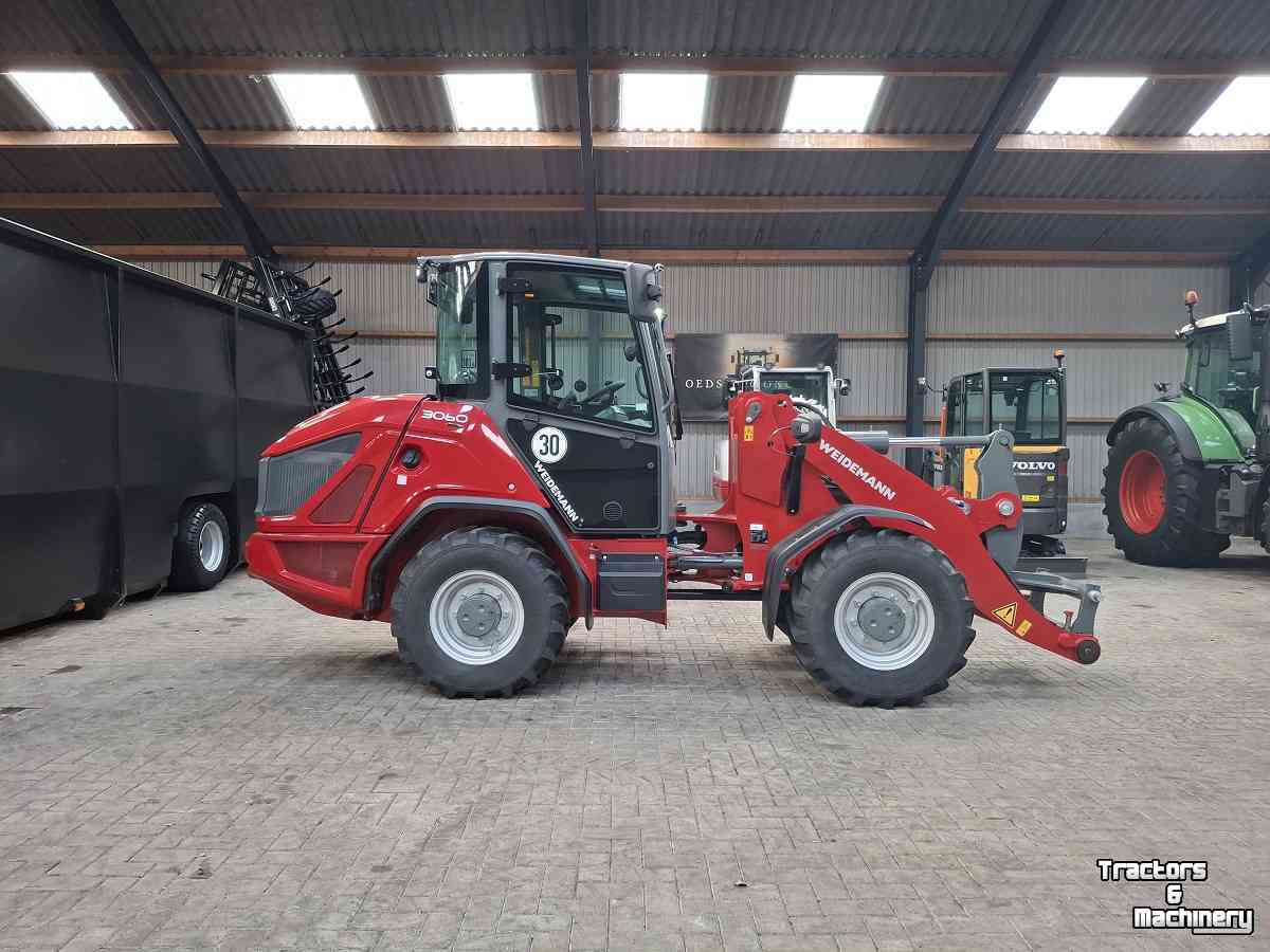 Wheelloader Weidemann 3060 wiellader, shovel, BJ2025, 30KM/H, Demo!