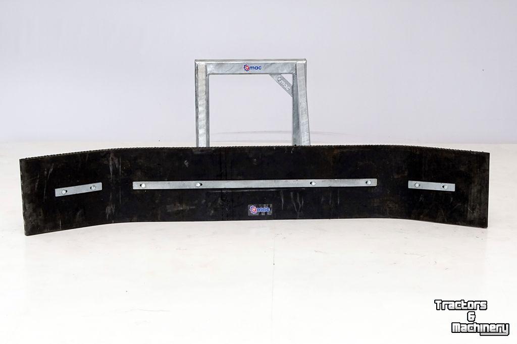 Rubber yard scraper Qmac 270 SCHUIF VAST JCB QUICK HITCH