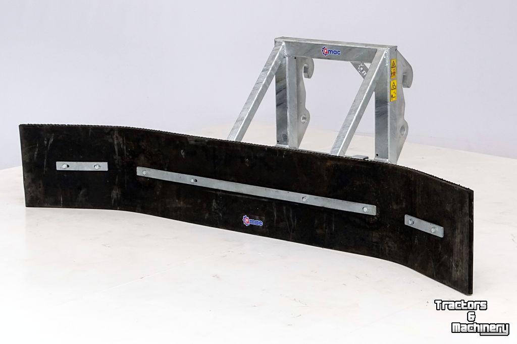 Rubber yard scraper Qmac 270 SCHUIF VAST JCB QUICK HITCH