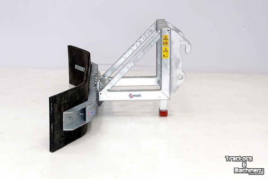 Rubber yard scraper Qmac 270 SCHUIF VAST JCB QUICK HITCH