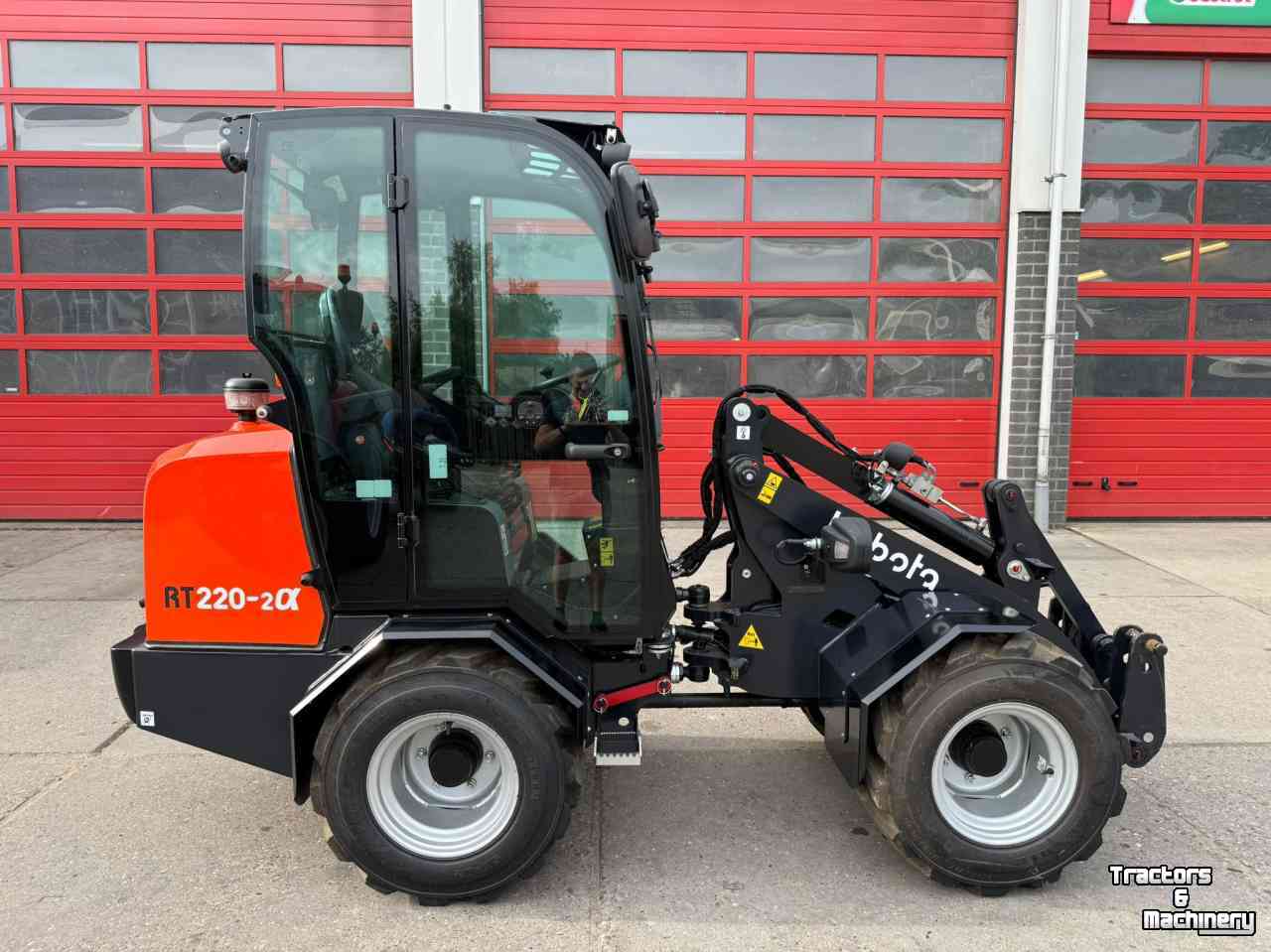 Wheelloader Kubota RT220-2a nieuw. ( Giant G2300 X-tra HD ) Cabine