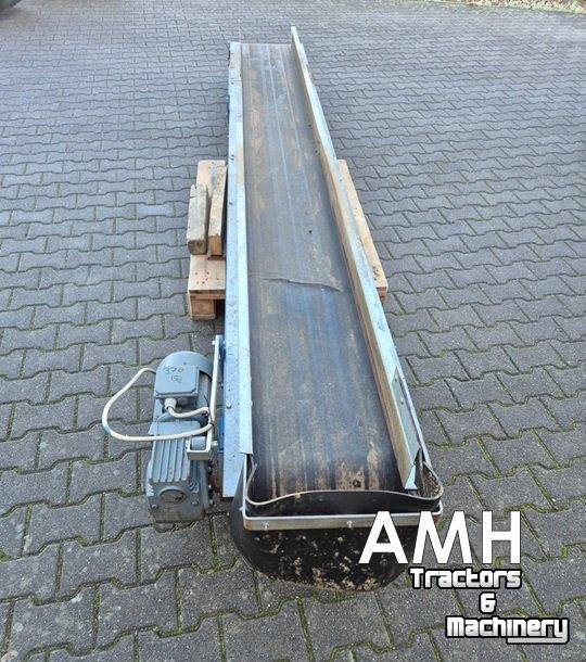 Conveyor  3700X400 TRANSPORTBAND VLAKKE BAND FLAT BELT CONVEYOR BELT FLACHBAND FÖRDERBAND