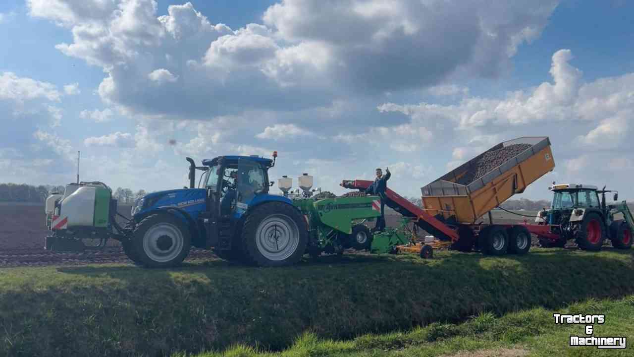 Potato planter AVR Ceres 440 met fronttank ex demonstratie set