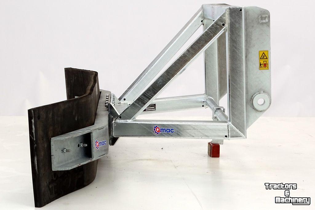 Rubber yard scraper Qmac 270 SCHUIF VAST MATBRO PINCONE