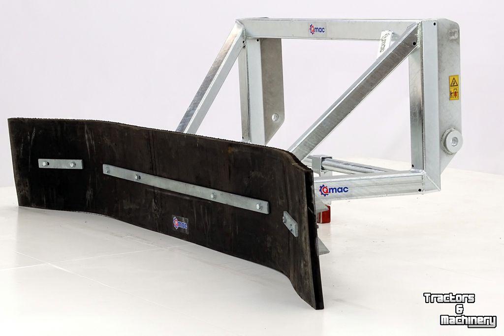 Rubber yard scraper Qmac 270 SCHUIF VAST MATBRO PINCONE