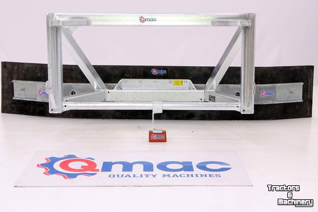 Rubber yard scraper Qmac 270 SCHUIF VAST MATBRO PINCONE