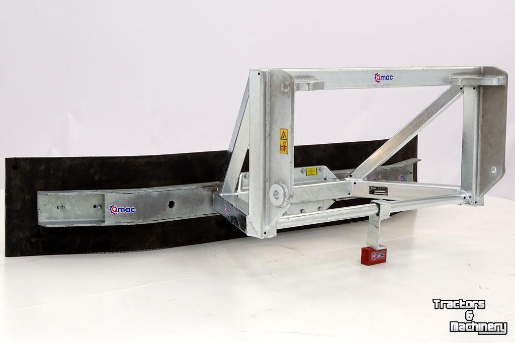Rubber yard scraper Qmac 270 SCHUIF VAST MATBRO PINCONE
