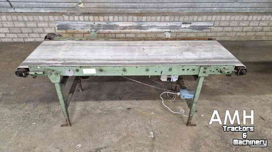 Conveyor  1965X620 MM TRANSPORTBAND VLAKKE BAND FLAT BELT CONVEYOR BELT FLACHBAND FÖRDERBAND